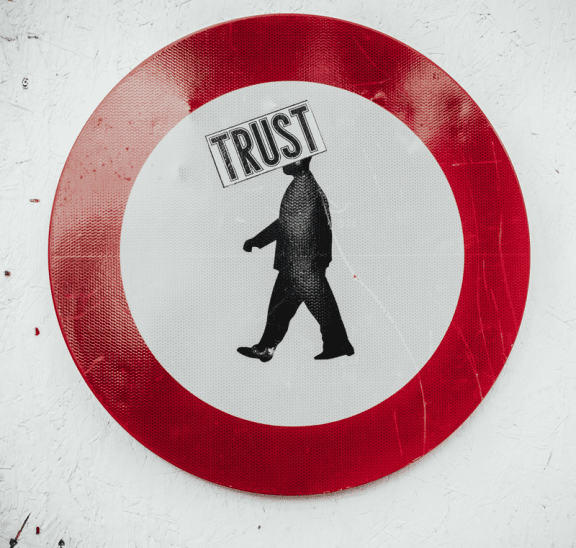 How not to present the Trust Lean. Credit Bernard Harmant