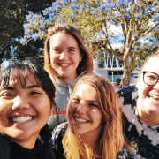 Girls laughing together to inject tons of humour into your program. Credit Jessica Wilson