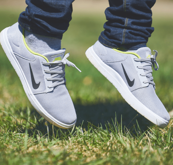 Feet jumping off ground, is it harder to say or to do? Credit Dan Carlson