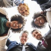 Group of people not a team-building program