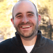 Headshot of Nate, adventure programmer, who loves using playmeo's activity database to view activity videos and access activities on my phone