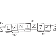 Two people using their fingers to keep a line of wooden blocks off the ground, as seen in partner team challenge Block Bridge