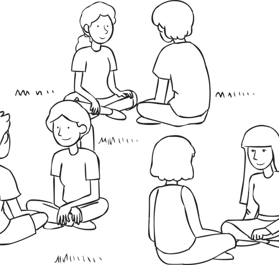 Why debrief? Three sets of partners sharing with one another as part of partner icebreaker activity Paired Shares and Paired Share Debrief