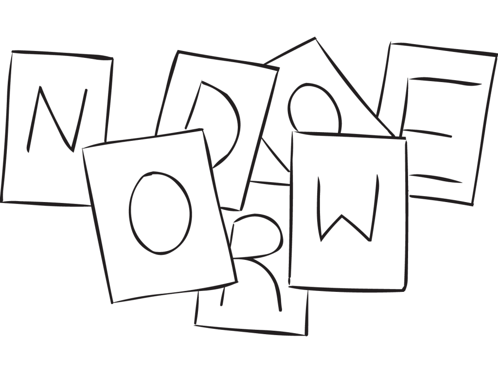 Bunch of seven letters which form part of the fun word puzzle called One Word puzzle