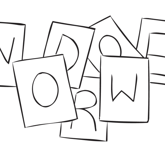 Bunch of seven letters which form part of the fun word puzzle called One Word puzzle