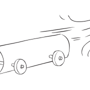 team-building challenge to build an air-powered vehicle powered by someone's breath