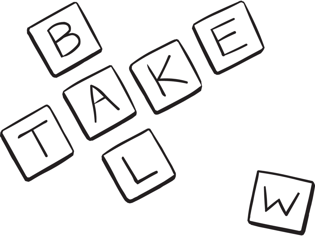 Series of letter cards as played with competitive team game of Take Two