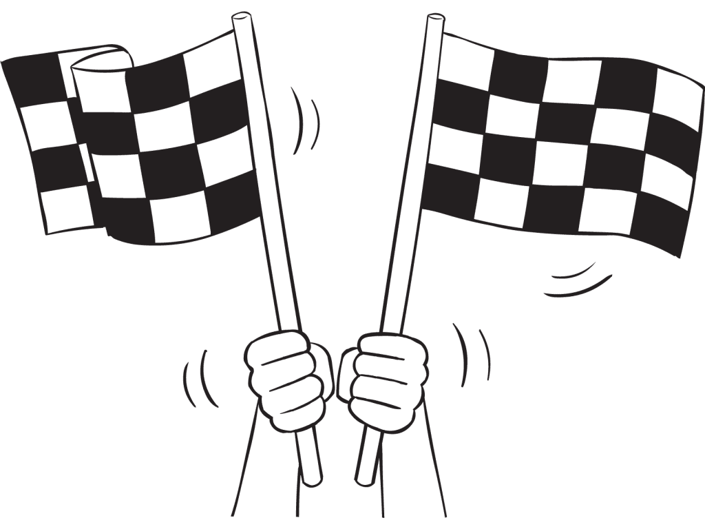 Two flags waving depicting the Unofficial Start engaging icebreaker strategy