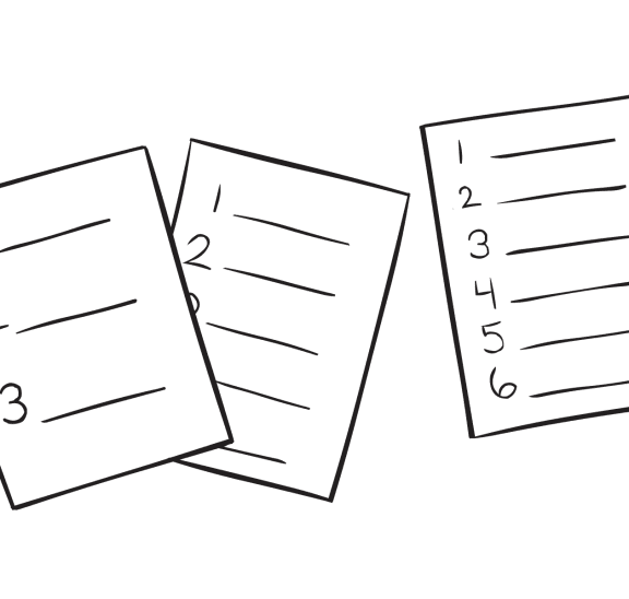 Illustration of quick group challenge Name That List