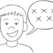 Man speaking in code as The Psychiatrist fun lateral thinking game