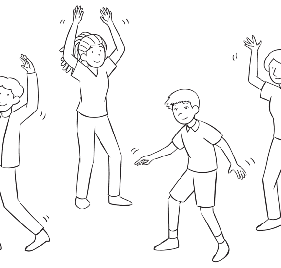 freeze action interactive movement energiser