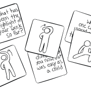 Illustration of We Connect Cards