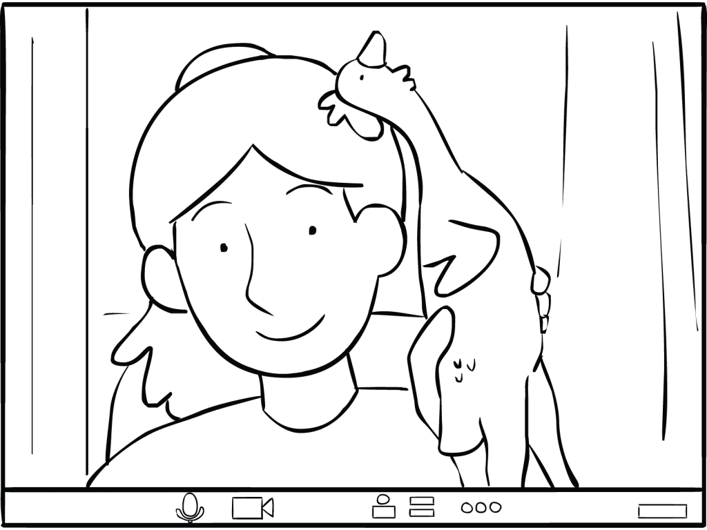 Illustration of Care About virtual sharing activity