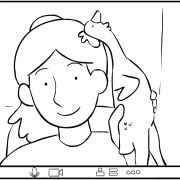 Illustration of Care About virtual sharing activity