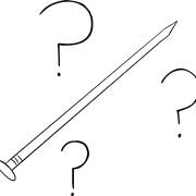 Illustration of long nail as used in Find The Nail trust-building exercise