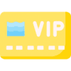 Illustration of VIP badge