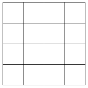 Diagram of many squares