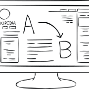 Desktop screen featuring typical Wiki Journey creative energiser activity