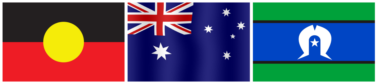 Australian Aboriginal & Torres Strait Island flags