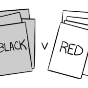 Two sets of cards as used in Pay-Off strategic trust-building game