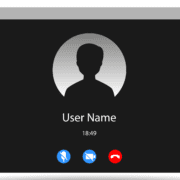 Virtual audience with cameras switched on