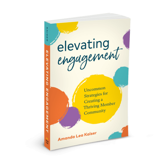 Elevating Engagement book to build a thriving member community