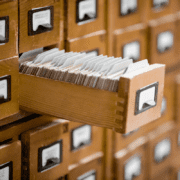 Knowledge acquired inside a library catalogue