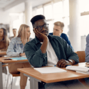 Bored student in class who would benefit from energisers