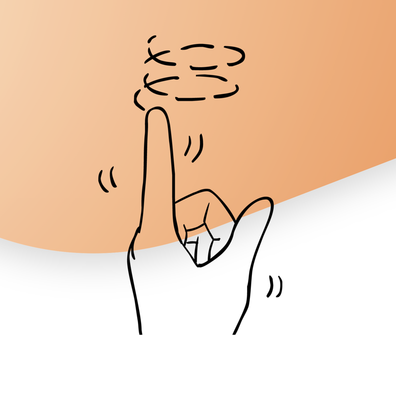 Paradigm Shift finger swirling motion