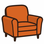 Lazy Facilitator armchair transparent