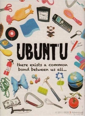 Front cover of UBUNTU Cards box