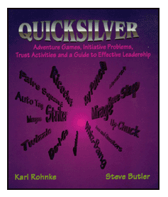 Front cover of QuickSilver book, by Karl Rohnke