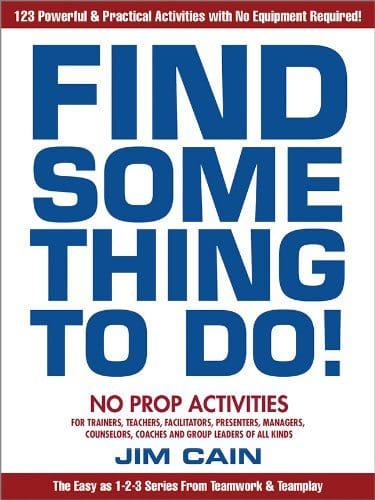 Front cover of Find Something To Do book, by Jim Cain
