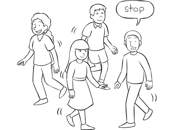 Active Listening Exercise Energiser for Fun & Focus: Walk & Stop