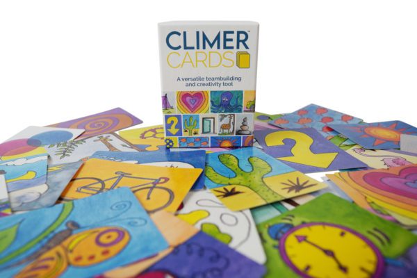 Climer Cards box with cards