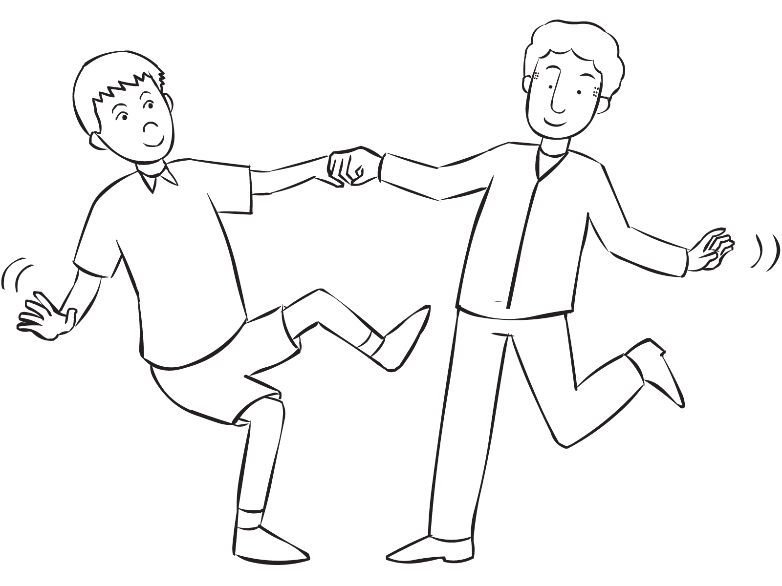 OffBalance Innovative Balance & Stretching Exercise for Partners