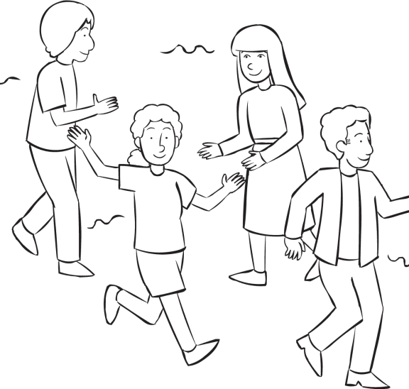 Triangle Tag Challenging & Highly Energetic Tag Game for Four People