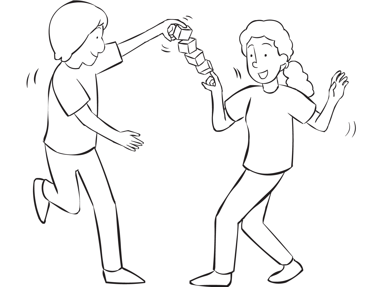 Bust A Move with Wooden Blocks Inspires Creativity & Physical Activity