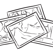 Bunch of photographs used in visual reflection activity of Photo Language