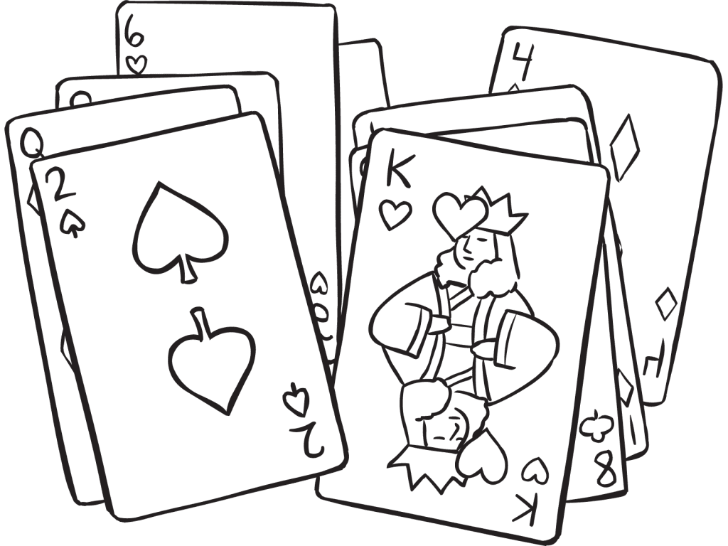 Series of playing cards as used with Card Talk
