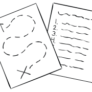 Two maps which are used in the fun team-building challenge of Treasure Hunt