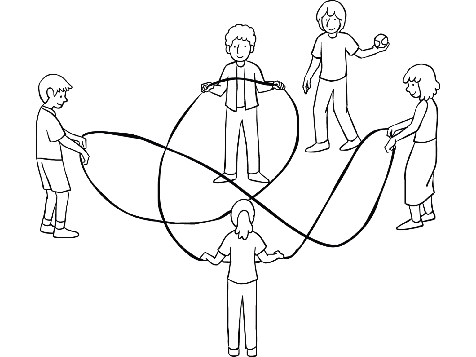 Loop de Loop MultiLayered Group Initiative to Build Team Skills