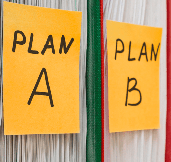 Decision-making tool of Plan A v Plan B