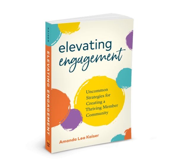 Elevating Engagement book to build a thriving member community