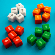 Divide a group using coloured blocks