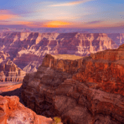 Trust the process of Grand Canyon at sunset