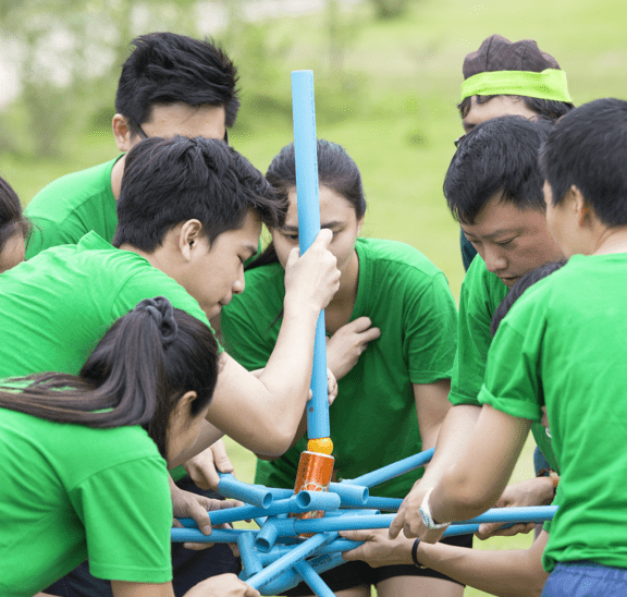 One of the best teambuilding activities in a corporate program