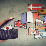 Woman speaking different languages for non-verbal group games