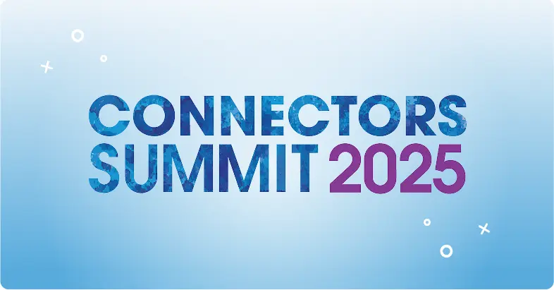 Connectors Summit 2025 banner